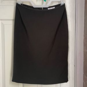 Calvin Klein green pencil skirt